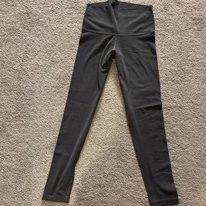 TNA Gray High-Waisted Leggings